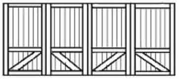 Custom wood garage doors 137