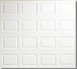 Raised panel metal Garage door