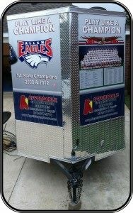 Garage Door Repair Allen TX with the Allen Eagles Football