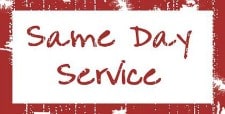 Same Day Service 