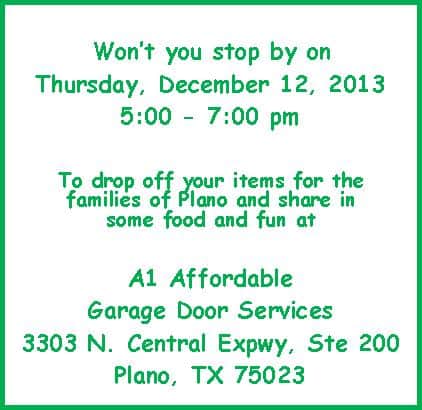 Christmas Cops at A1 Affordable Garage Door Services