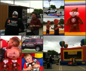 Garage Door Safety Fair Collage