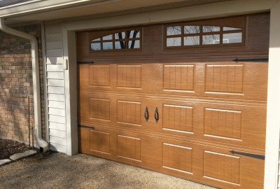 10 x 7 Oakwood Steelwood Collection Garage Door