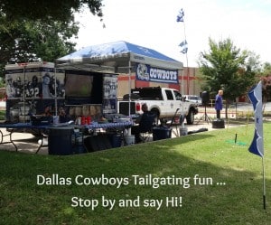 Dallas Cowboys Tailgating Fun