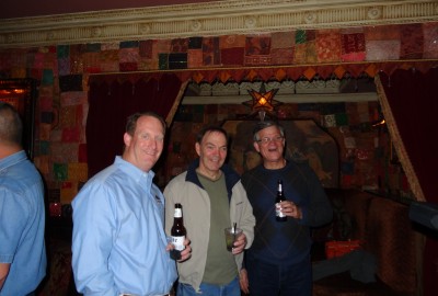 George Dearing, Brian Hinden and Mike from Allied Windows