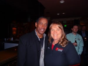 Kris O'Connor and Tony Dorsett