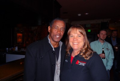 Kris O'Connor and Tony Dorsett