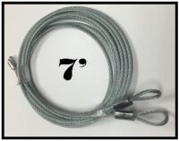 7 foot torsion spring cables