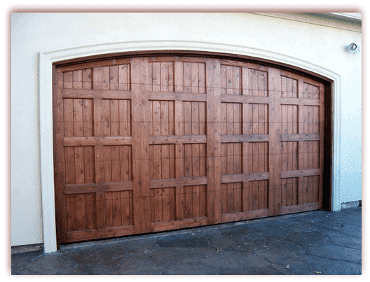 16 x 7 Custom Wood Door No Hardware-1