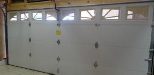 Double Steelback Garage Door