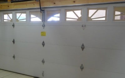 Windsor Model 790 Double Steelback Garage Door