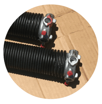 two garage door torsion springs 1