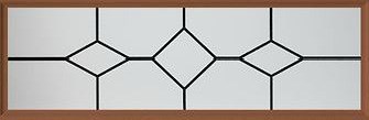 Amarr Chalet Long Panel Decraglass Window Design