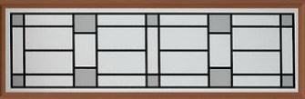 Amarr Heartland Long Panel Decraglass Window Design