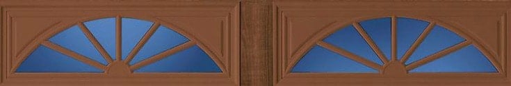 Amarr Wagon Wheel Long Panel Window Design