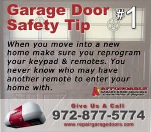 Garage Safety Tip 1 - Remote Security