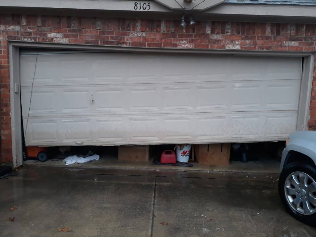 Garage Door Not Closing off track