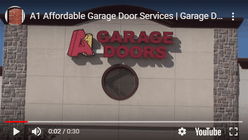 Garage door repair video Aubrey Texas