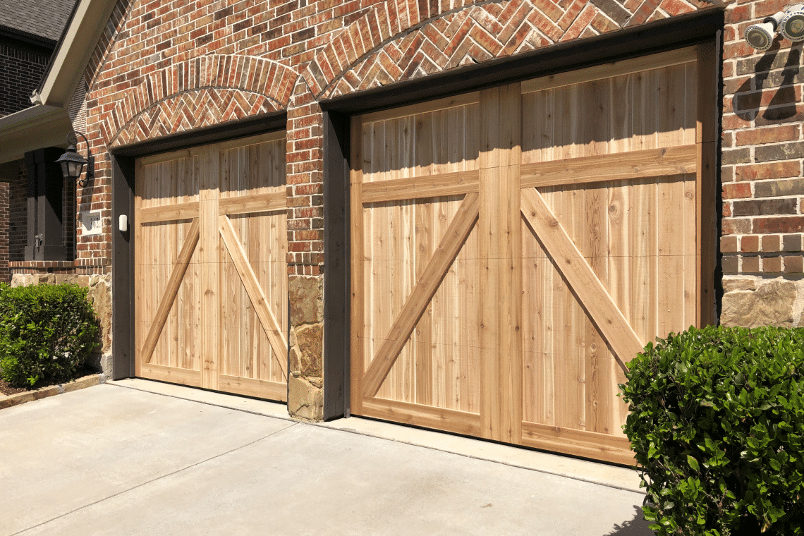 Custome Wood Garage Door Repair & installation