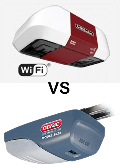 Genie vs LiftMaster Garage Door Openers - Genie Vs Liftmaster 8550W