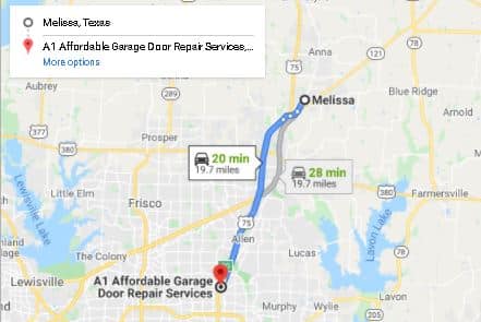 A1 Affordable Garage Door repair Map Nevada